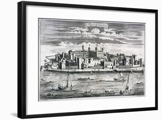 Tower of London, C1750-Thomas Gardner-Framed Giclee Print