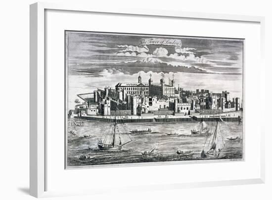 Tower of London, C1750-Thomas Gardner-Framed Giclee Print