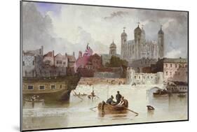 Tower of London, C1800-Thompson-Mounted Giclee Print