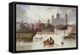 Tower of London, C1800-Thompson-Framed Stretched Canvas