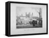 Tower of London, C1830-William Woolnoth-Framed Stretched Canvas