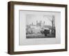 Tower of London, C1830-William Woolnoth-Framed Giclee Print