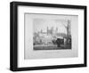 Tower of London, C1830-William Woolnoth-Framed Giclee Print