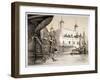 Tower of London, C1840-Edmund Patten-Framed Giclee Print