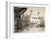 Tower of London, C1840-Edmund Patten-Framed Giclee Print