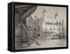 Tower of London, C1840-Edmund Patten-Framed Stretched Canvas