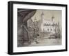 Tower of London, C1840-Edmund Patten-Framed Giclee Print