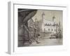 Tower of London, C1840-Edmund Patten-Framed Giclee Print