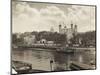 Tower of London from Tower Bridge, London, 1933-null-Mounted Photographic Print