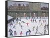 Tower of London Ice Rink, 2015-Andrew Macara-Framed Stretched Canvas