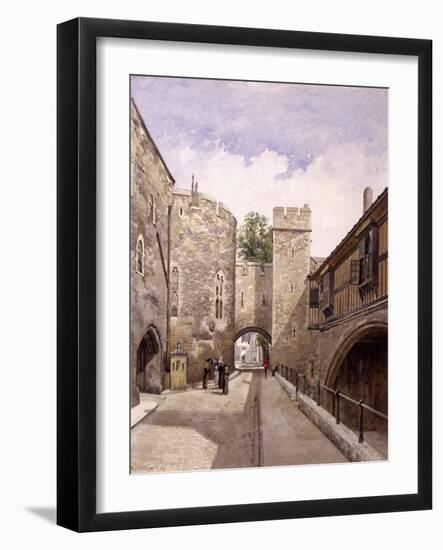 Tower of London, London, 1883-John Crowther-Framed Giclee Print