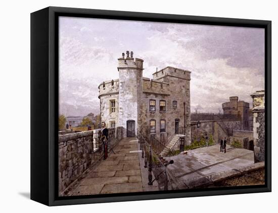 Tower of London, London, 1883-John Crowther-Framed Stretched Canvas