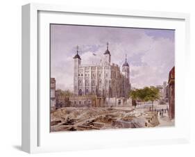 Tower of London, London, 1883-John Crowther-Framed Giclee Print