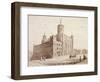 Tower of London, London, C1820-Frederick Nash-Framed Giclee Print