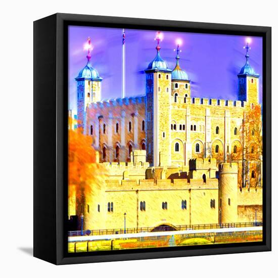 Tower of London, London-Tosh-Framed Stretched Canvas
