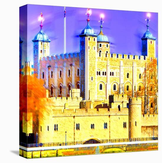 Tower of London, London-Tosh-Stretched Canvas