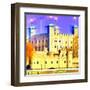 Tower of London, London-Tosh-Framed Art Print