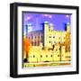 Tower of London, London-Tosh-Framed Art Print