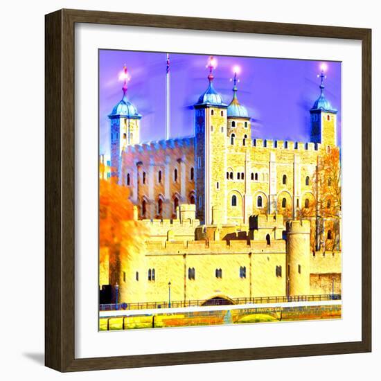 Tower of London, London-Tosh-Framed Art Print