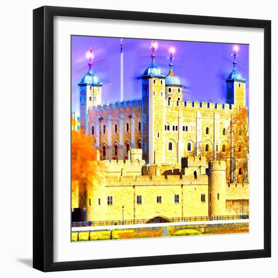 Tower of London, London-Tosh-Framed Art Print