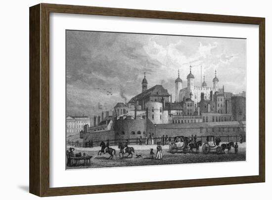 Tower of London, Shepherd-J. Rogers-Framed Art Print