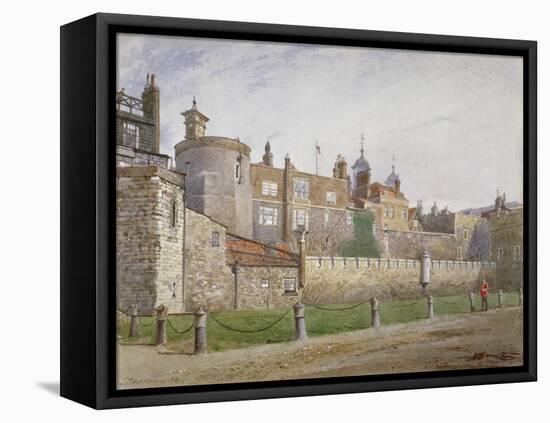 Tower of London, Stepney, London, 1883-John Crowther-Framed Stretched Canvas