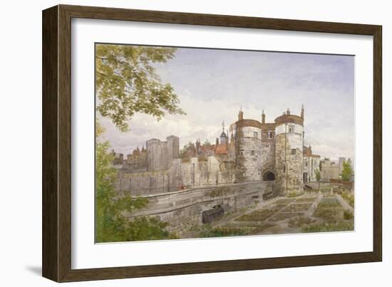 Tower of London, Stepney, London, 1883-John Crowther-Framed Giclee Print