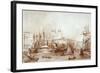 Tower of London, Stepney, London, C1840-William Parrott-Framed Giclee Print