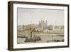 Tower of London, Stepney, London, C1883-John Crowther-Framed Giclee Print