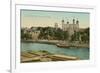 Tower of London, Thames-null-Framed Art Print