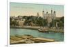 Tower of London, Thames-null-Framed Art Print