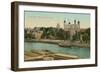 Tower of London, Thames-null-Framed Premium Giclee Print