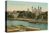 Tower of London, Thames-null-Stretched Canvas