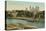 Tower of London, Thames-null-Stretched Canvas