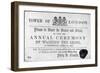 Tower of London Ticket-null-Framed Giclee Print