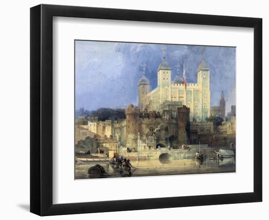 Tower of London-David Roberts-Framed Giclee Print