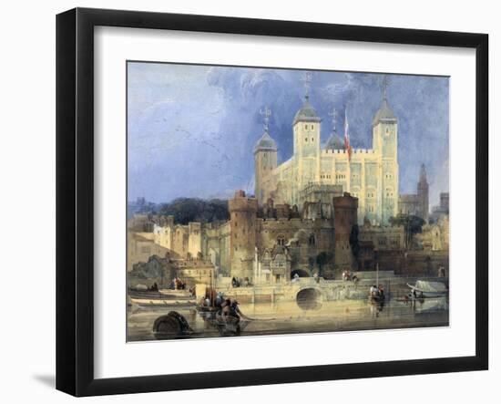 Tower of London-David Roberts-Framed Giclee Print