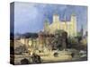 Tower of London-David Roberts-Stretched Canvas