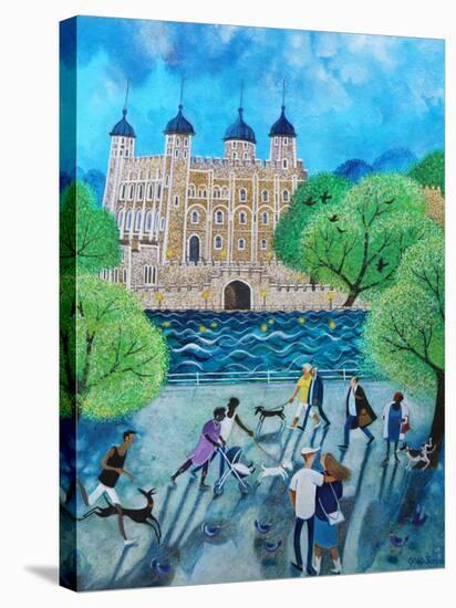 Tower of London-Lisa Graa Jensen-Stretched Canvas