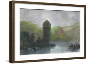 Tower of Niederlahnstein, 19th cenrury-Edward Goodall-Framed Giclee Print