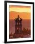 Tower of Nuestra Senora de Guadalupe at Sunset, and Bay of Banderas, Puerto Vallarta, Mexico-Merrill Images-Framed Photographic Print