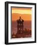 Tower of Nuestra Senora de Guadalupe at Sunset, and Bay of Banderas, Puerto Vallarta, Mexico-Merrill Images-Framed Premium Photographic Print