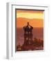 Tower of Nuestra Senora de Guadalupe at Sunset, and Bay of Banderas, Puerto Vallarta, Mexico-Merrill Images-Framed Premium Photographic Print