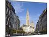 Tower of Onze Lieve Vrouwekathedraal, Built Between 1352 and 1521, Antwerp, Flanders, Belgium-Christian Kober-Mounted Photographic Print