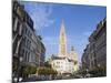 Tower of Onze Lieve Vrouwekathedraal, Built Between 1352 and 1521, Antwerp, Flanders, Belgium-Christian Kober-Mounted Photographic Print