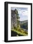 Tower of Pieskowa Skala Castle with Autumn Landscape-Jacek Kadaj-Framed Photographic Print