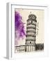 Tower of Pisa in Pen-Morgan Yamada-Framed Art Print