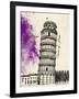 Tower of Pisa in Pen-Morgan Yamada-Framed Art Print