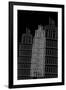 Tower of Pisa Night-Cristian Mielu-Framed Art Print
