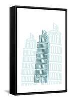 Tower of Pisa-Cristian Mielu-Framed Stretched Canvas